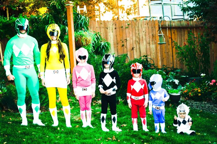 Diy power ranger costume