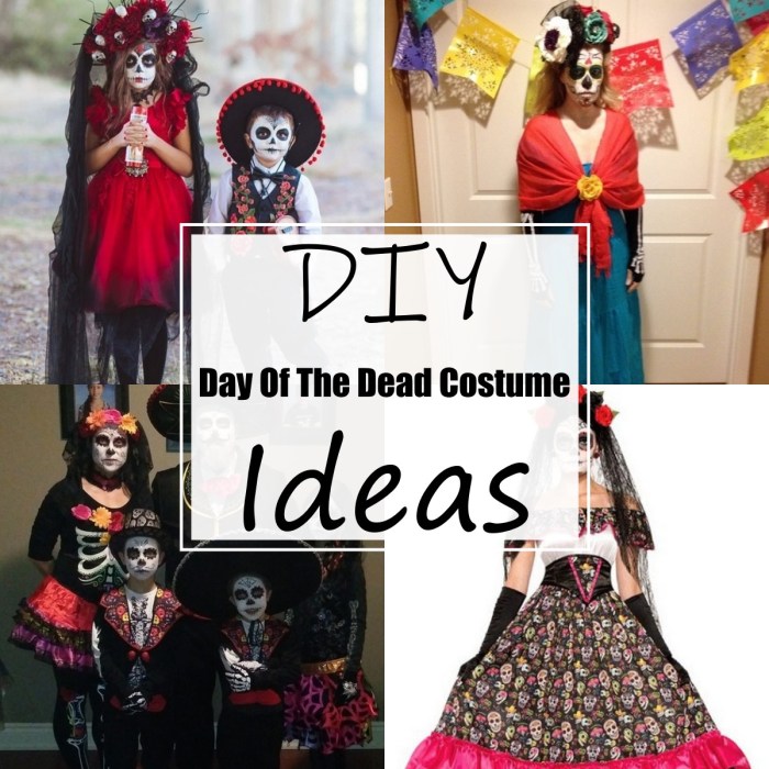 Diy day of the dead costume