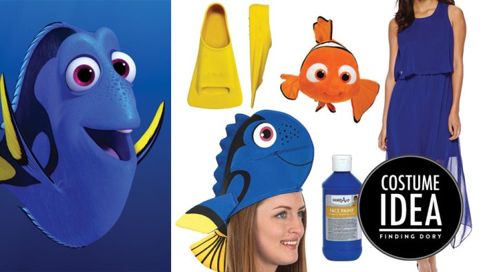 Dory halloween kostüm unforgettable nemo