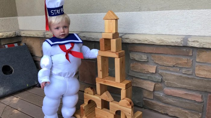 Diy stay puft marshmallow man costume