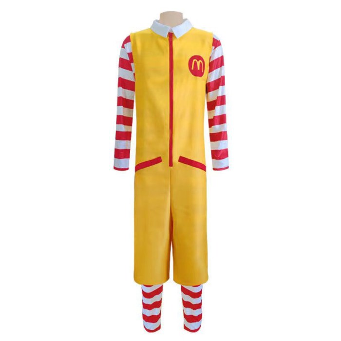 Ronald mcdonald costume diy