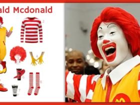 Ronald mcdonald costume diy