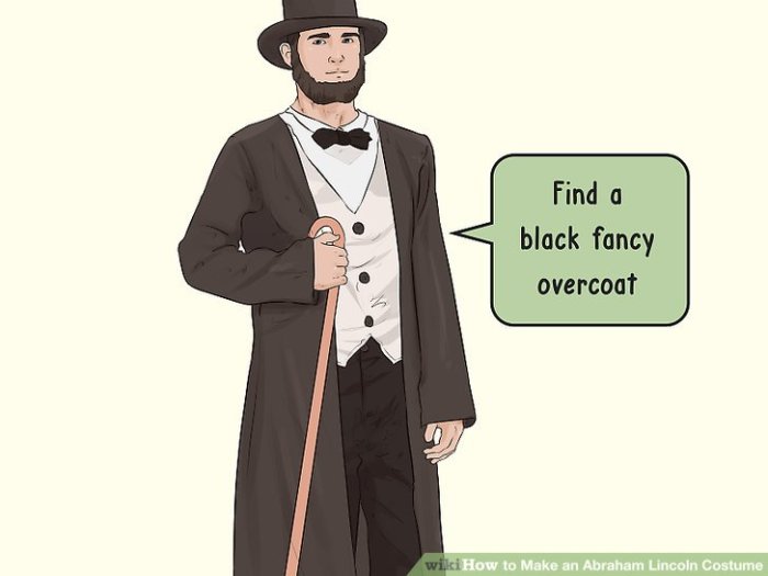 Abraham lincoln costume diy