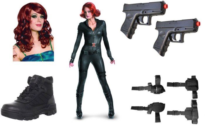 Diy black widow costume