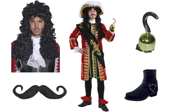 Captain hook costume diy