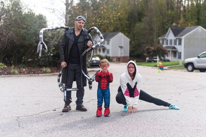 Spider man diy costume